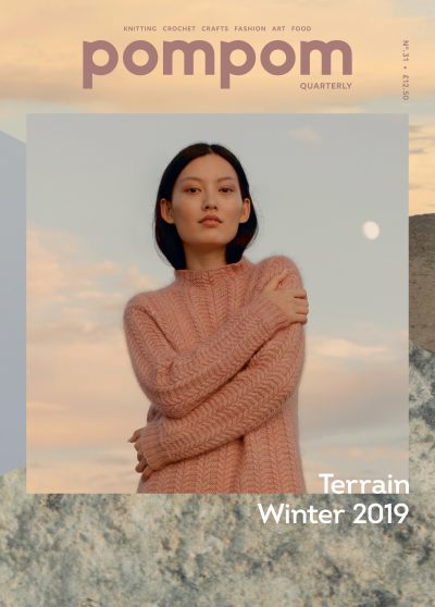 Revista de Tejido Pom Pom Quarterly <br> N°31 Invierno 2019 "Terraine Winter"