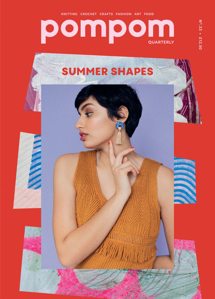 Revista de Tejido Pom Pom Quarterly <br> N°33 Verano 2020 "Summer Shapes"