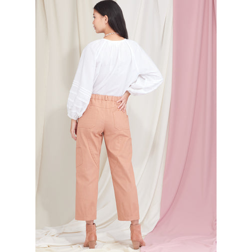 Patrones de Costura <br> Set de Pantalones para Mujer