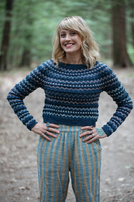 Patrón Sweater " Stonecrop " <br> Drea Renee Knits