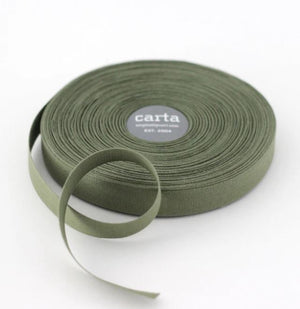 Cintas de Algodón "Tight Weave" 17 mm de Ancho <br> Por Metro