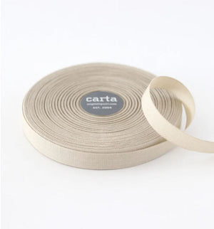 Cintas de Algodón "Tight Weave" 17 mm de Ancho <br> Por Metro