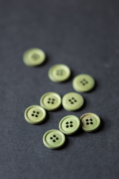 Botones 15 mm (Distintos Colores Para Elegir)  Cotton Button Merchant and Mills