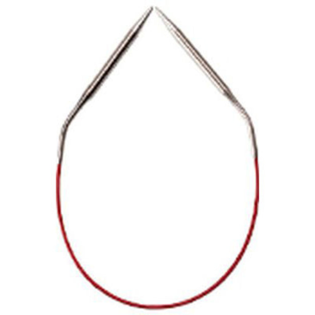 Palillos Circulares <br> Knit Red 30 cm