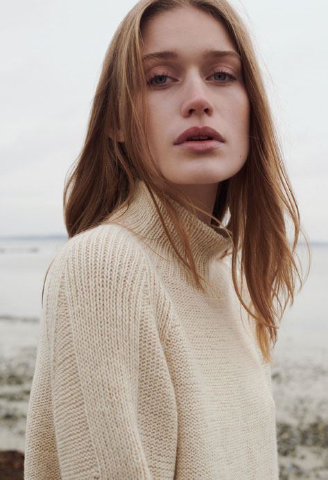 Patrón Sweater "Dune" <br> Helga Isager