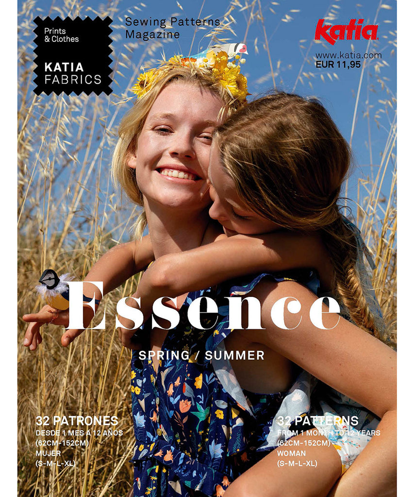 Revista Patrones de Costura "Essence" Primavera/Verano <br> Katia