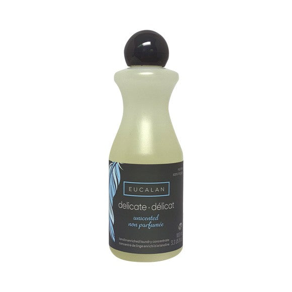 Eucalan Fine Fabric Wash 100 ml (3.3 oz) – detergente sin enjuague para tejidos delicados y lana