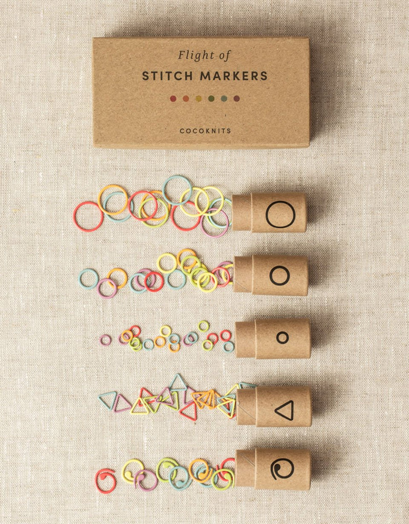 Sets Marcapuntos <br> "Flight of Stitch Markers"