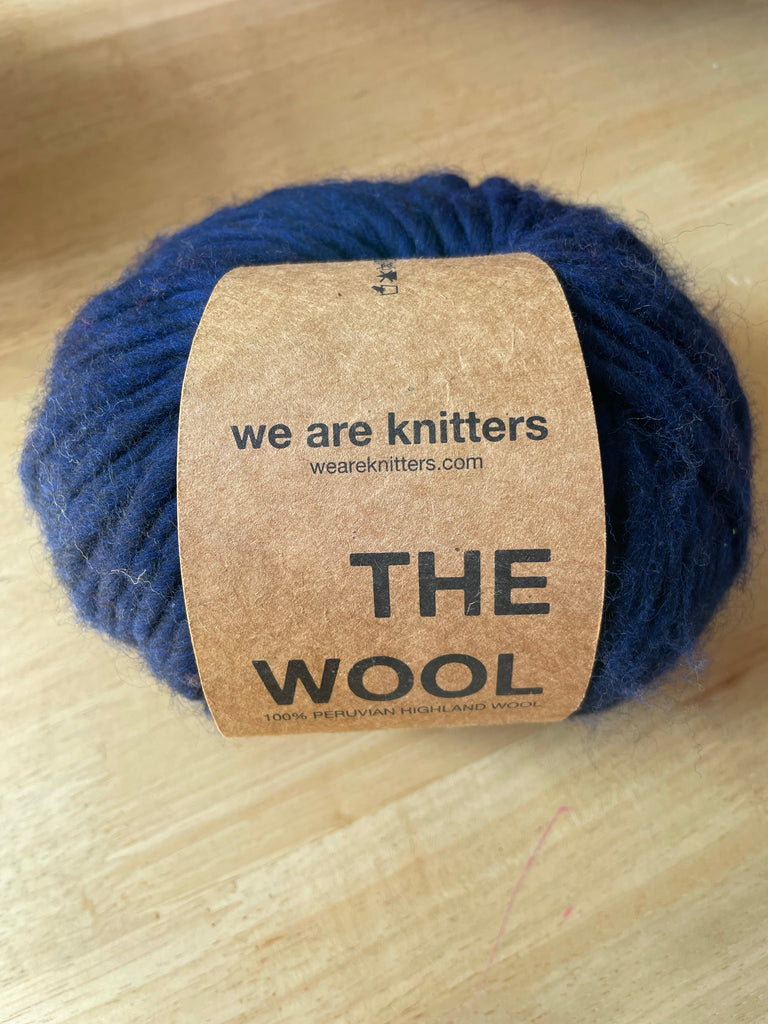 REMATE The Wool <br> (100% Lana) color Navy Blue