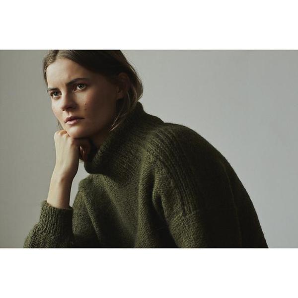 Patrón Sweater "London" <br> Helga Isager