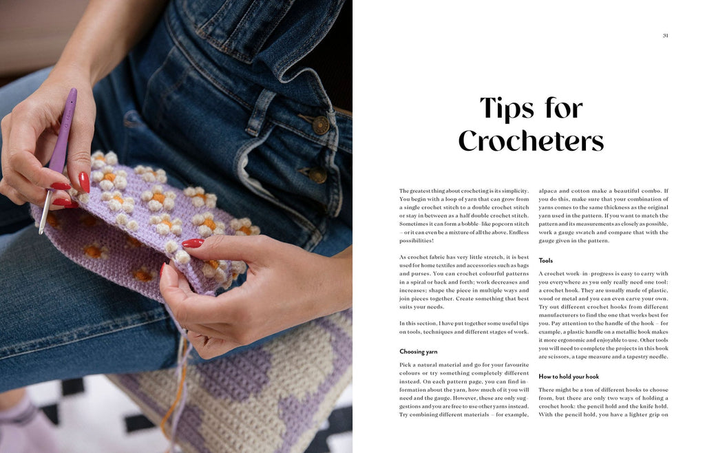"Crochet Crush" <br> Molla Mills Ed. en Español, Tapa Blanda