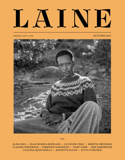 Revista de Tejido Laine Magazine  Edición Nº 12 Otoño 2021