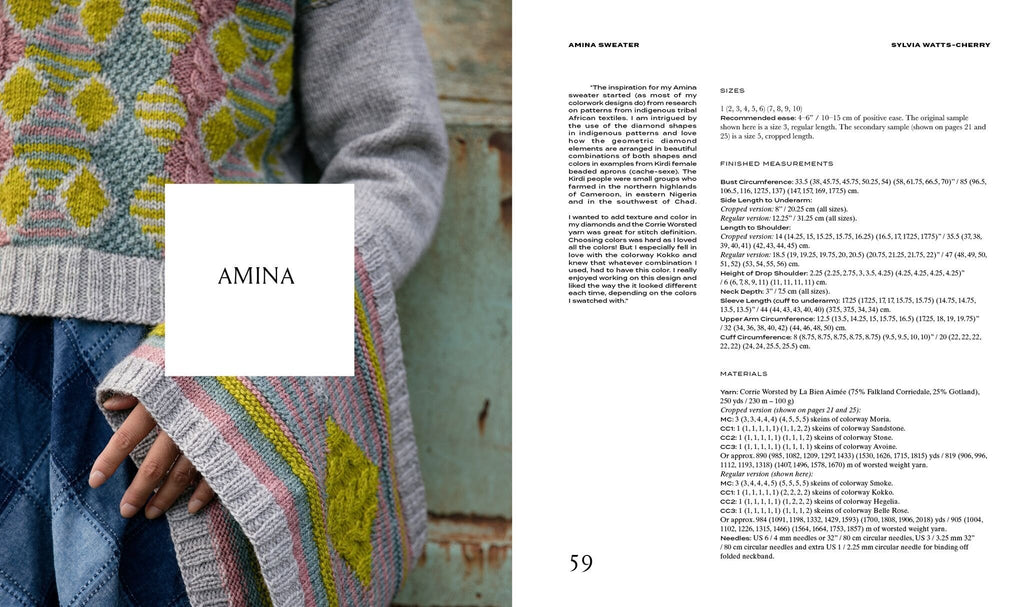Libro "Worsted - A Knitwear Collection Curated by Aimée Gille of La Bien Aimée" <br> Laine