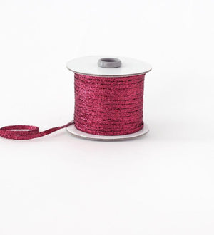 Cintas "Metallic Braided" 4mm de Ancho <br> Carrete de 100 mts