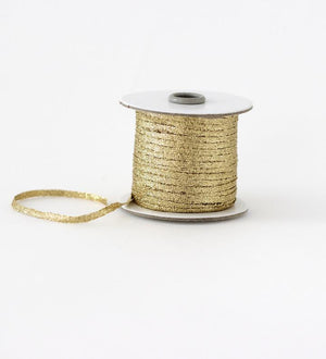 Cintas "Metallic Braided" 4mm de Ancho <br> Carrete de 100 mts