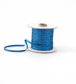 Cintas "Metallic Braided" 4mm de Ancho <br> Carrete de 100 mts