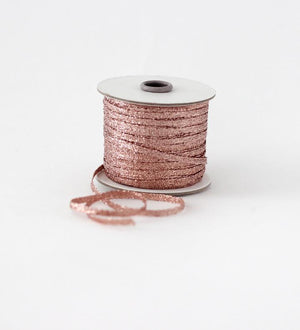 Cintas "Metallic Braided" 4mm de Ancho <br> Carrete de 100 mts