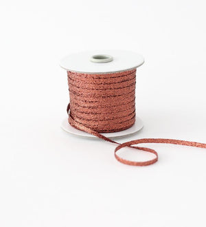 Cintas "Metallic Braided" 4mm de Ancho <br> Carrete de 100 mts