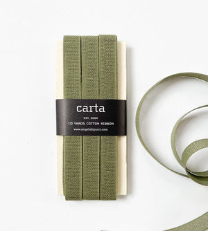 Cintas de Algodón Loose Weave en Paleta de Madera <br> 9 metros (10 yardas)