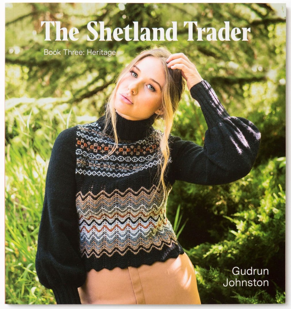 Libro Tejido "The Shetland Trader - Book Three: Heritage" <br> Pom Pom Press
