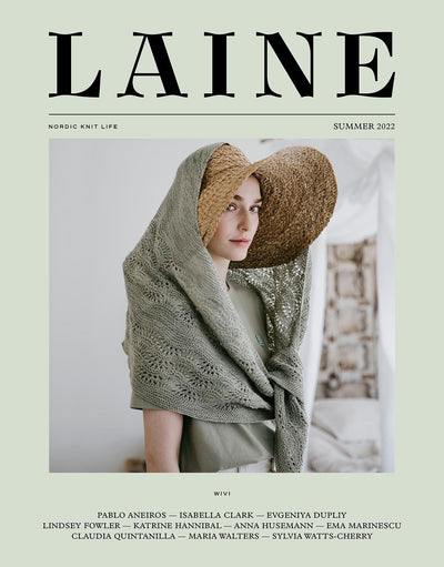 Revista de Tejido Laine Magazine  Edición Nº 14 Verano 2022